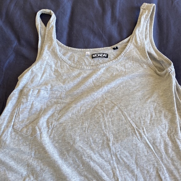 Cheap Monday cotton cover-up tank (sz S) - Picture 2 of 3